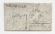 1819 Cachet Linéaire NEUVEVILLE, Canton De Berne, Diverses Marques Manuscrites, Pour Aubonne, Canton De Vaud - ...-1845 Voorlopers