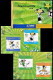 ARGENTINA 2006 FOOTBALL WORLD CUP GERMANY 2 SS 4 STAMPS IN OPEN BOOKLET MNH - Neufs