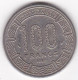 République Centrafricaine, 100 Francs 1982, En Nickel, KM# 7 - Centrafricaine (République)