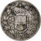 Italie, Umberto I, Lira, 1886, Rome, Argent, B+, KM:24.1 - 1878-1900 : Umberto I