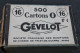 1949 Ancienne Boite Gévelot 500 Cartons 0 Vieux Fusil Chasse Calibre 16 Collection Chasseur Cartouche Poudre Noire - Armes Neutralisées