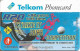 S. Africa - Telkom - Soccer Player, Cn. TSAA, Scratch (3 TV's), Gem5 Red, Exp.02.2004, 20R, Used - Sudafrica