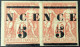 6 En Paire * TTB Nouvelle Calédonie - Unused Stamps