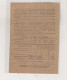 RUSSIA, 1939 Nice Document - Cartas & Documentos