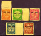 Israele 1948 Segnatasse Y.T.S1/5 **/MNH VF - Portomarken