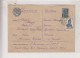 RUSSIA, 1949  Postal Stationery Cover To Germany - Briefe U. Dokumente