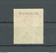 1922 ASCENSION, Stanley Gibbons N. 9 - 1 Scellini Black, Green Paper - MLH* - Autres & Non Classés