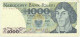 POLAND - 1000 Zlotych - 1982 - Pick 146.c - Série KF - Narodowy Bank Polski - 1.000 - Poland