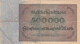 Germany #88b, 500,000 Mark 1923 Banknote - 500 Miljoen Mark