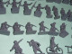 1/72e Lot ATLANTIC Soldats Français Manteaux Longs WWI WW1 Poilus Vélo 1ere Guerre Jeu Jouet Figurine Vintage, Airfix - Army