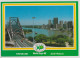 Australia QUEENSLAND QLD Story Bridge BRISBANE River Hughes B76 Postcard EXPO 1988 - Brisbane