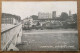 CPA JURANCON 64 Château Et Pont (au Verso Publicité Soieries, Nouveautés, Confections Au Coin De La Rue 25 BESANCON) - Jurancon