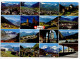 Switzerland 1992 Postcard Brig - Multiple Views; 70c. Rabbit Stamp; Slogan Cancel - Brigue-Glis 