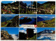 Switzerland 1990 Postcard Fiesch-Kuhboden - Eggishorn Wallis - Multiple Views; 80c. Postman Stamp; Slogan Cancel - Fiesch