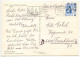 Switzerland 1990 Postcard Fiesch-Kuhboden - Eggishorn Wallis - Multiple Views; 80c. Postman Stamp; Slogan Cancel - Fiesch