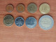 Latvia 2008 -2009 - 1 ; 2;5; 10 ; 20 ; 50 Santimi + 1 ; 2 Lati  Circulated - Latvia