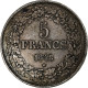 Belgique, Leopold I, 5 Francs, 5 Frank, 1848, Argent, TB+, KM:3.2 - 5 Frank