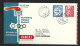 Greece 1956 Olympic Torch Flight Qantas Cover Olympia To South Australia - Storia Postale