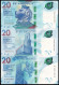 Hong Kong Paper Money 2018-2020  Banknotes 20 Dollars BOC + HSBC + SCB Bank UNC Banknote  3Pcs Teapot - Hongkong