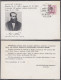 ⁕ Yugoslavia 1988 ⁕ Writer August Šenoa / Philatelic Society VIRJE (Croatia) ⁕ Commemorative Postcard - Lettres & Documents
