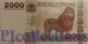 TANZANIA 2000 SHILINGI 2009 PICK 37b UNC - Tanzanie