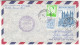 Belgique - Lettre De 1971 - Oblit Bruxelles - 1er Vol SABENA Bruxelles Buenos Aires - Cathédrale De Tournai - - Briefe U. Dokumente