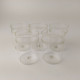 Vintage Saale-Glas GDR Set Of 5 Tea Cup Glasses For Podstakannik Holders #5487 - Tazze