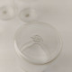 Delcampe - Vintage Saale-Glas GDR Set Of 5 Tea Cup Glasses For Podstakannik Holders #5487 - Tassen