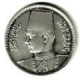 EGYPTE / MONNAIE ARGENT  / TTB+ / 1937 - 1356 / 2.74 G / 19 Mm - Egypte