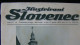 Newspaper Priloga Ilustrirani Slovenec, Ljubljana :Magistrat Z Robovim Vodnjakom - Slav Languages