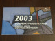 Greece 2003 Official Year Book MNH - Boek Van Het Jaar