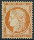 ** N°38 40c Orange - TB - 1870 Beleg Van Parijs