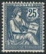 ** N°127 25c Bleu, Pièce De Luxe - TB - Autres & Non Classés