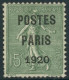 Obl. N°25 15c Vert-olive - TB - Other & Unclassified