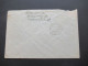 Bizone 1.7.1948 Netzaufdruck Mi.Nr.51 II EF Einschreiben Not R-Zettel Gestempel Oldenburg (Old) - Wesermünde Lehe - Cartas & Documentos