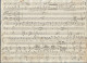 Delcampe - 19ème GIUSEPPE VERDI  - PARTITION MANUSCRITE OPÉRA  MASNADIERI ( SCENA E DUETTO ) 5 PAGES - Opéra