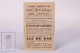 Original 1944 The Emperor's Candlesticks / Movie Advt Brochure - William Powell, Luise Rainer - 13,5 X 8,5 Cm - Pubblicitari