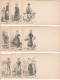 CPA Précurseurs RARE Série Complète De 30 Cartes Ill Escudier Costumes Et Scènes Deux Sèvres (79) Vendée (85) - Collections & Lots