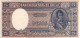 CHILE   5  Pesos (1/2 Condor),     P110  ( ND 1947-58)    Bernardo O'Higgins At Front - Chile