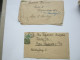 RUSSLAND , 1902 , 2 Streifbänder Mit Zusatzfrankatur Nach  Deutschland - Enteros Postales