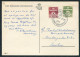 1951 Denmark "Det Rullende Postkonter" Postbus Postcard - Aarhus - Lettres & Documents