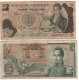 COLOMBIA     Two Notes  5 & 20  Pesos  Oro  P406 + P409 - Kolumbien