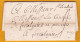 1740 - Règne De Louis XV - Lettre Personnelle De Toulon Aux Consuls De Forcalquier, Var - Marque Manuscrite - 1701-1800: Precursors XVIII