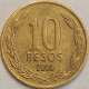 Chile - 10 Pesos 2000, KM# 228.2 (#3443) - Chili