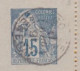 1891 - Entier Carte Lettre 15 C Groupe De Gorée, Sénégal Pour La Ville - Covers & Documents