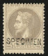 4c Surchargé SPECIMEN (n°27Bf) Neuf * Quasiment **. Signé SCHELLER. TTB. - 1863-1870 Napoleon III With Laurels