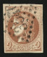 2c BORDEAUX (n°40B) TTB Margé Obl. GC. Signé SCHELLER. TTB. - 1870 Ausgabe Bordeaux