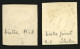 10c BORDEAUX (n°43A) 2 Exemplaires BISTRE Et BISTRE FONCE (signé SCHELLER). Superbe. - 1870 Emissione Di Bordeaux