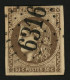 30c BORDEAUX (n°47) Obl. GC 6316. Signé SCHELLER. Superbe. - 1870 Emissione Di Bordeaux