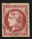 80c BORDEAUX (n°49) Oblitéré. Cote 350€. Signé SCHELLER.  TTB. - 1870 Emission De Bordeaux